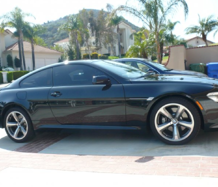 A car protected by window tint.
