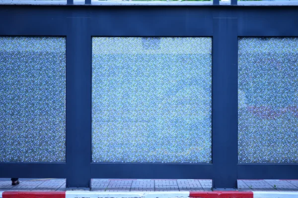 mosaic pattern privacy window film