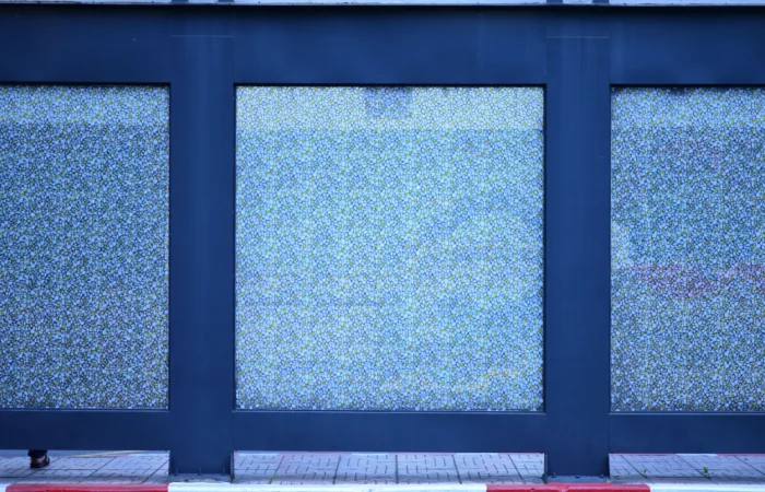 mosaic pattern privacy window film