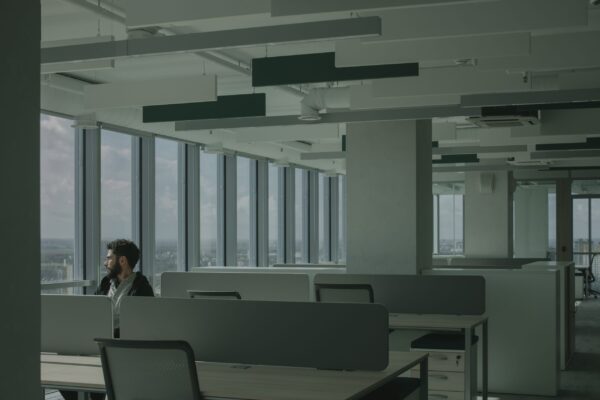 office window tint commercial workspace interior