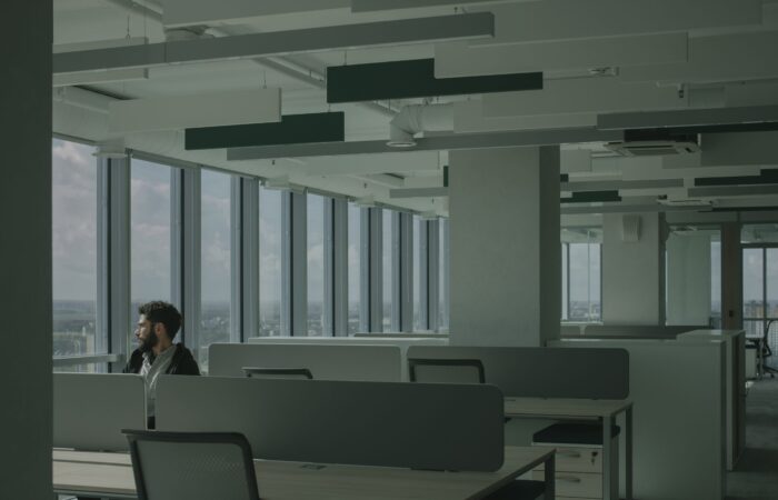 office window tint commercial workspace interior