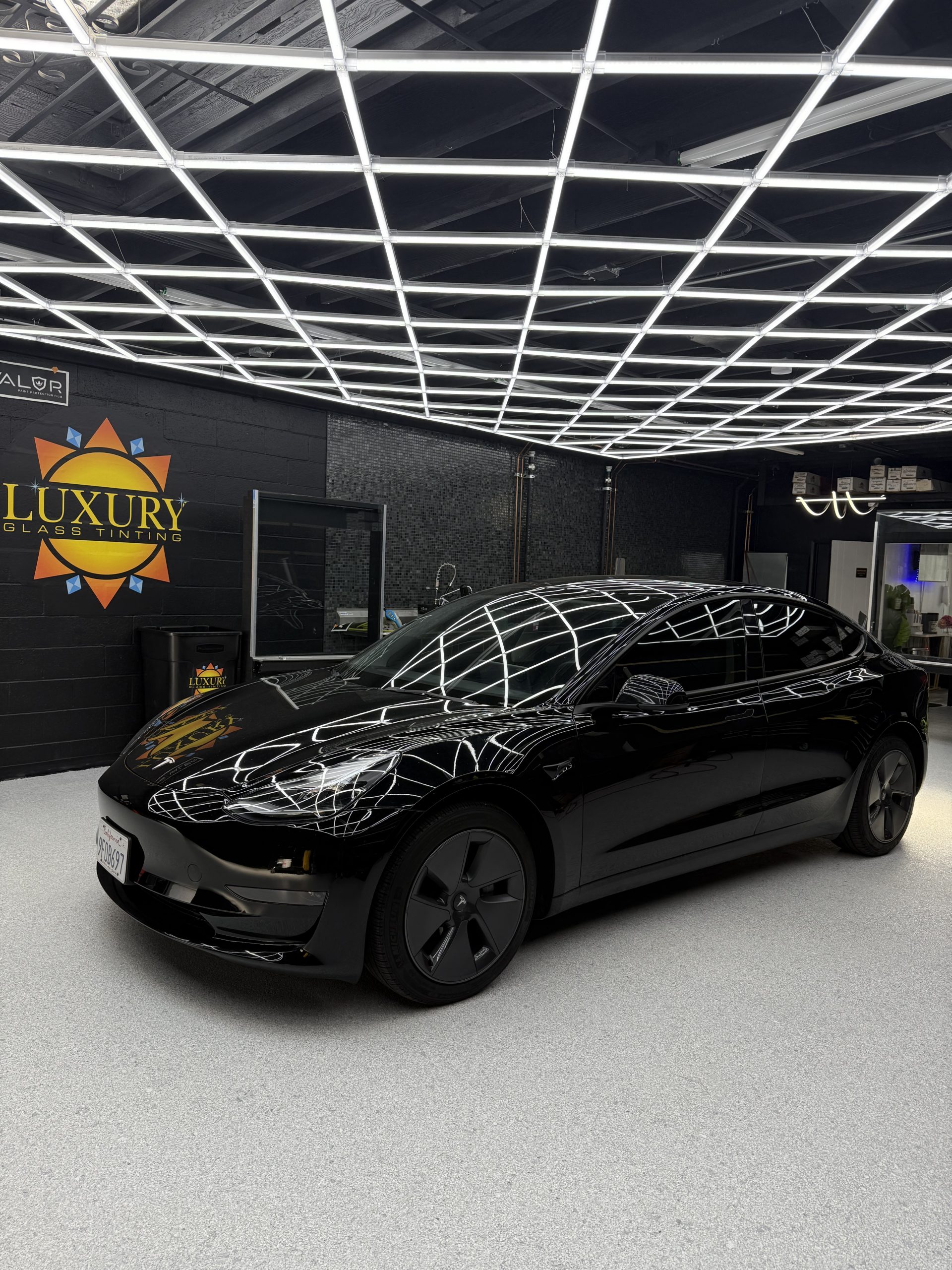 Black Car Window Tinting